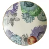 Cairo Porcelain Soup Plate With Flowers #6