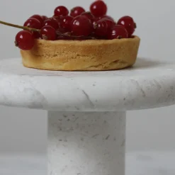 Cake Stand in Albaperla Marble