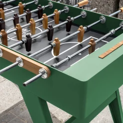 Calciobalilla Boss Iroko Wood Green Foosball table