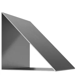 Caletta Pass-thorugh Gray Metal Shelf