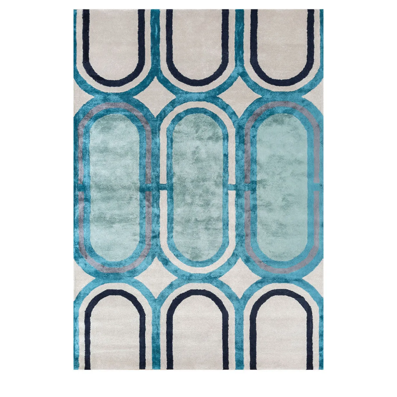 Caliedo Antique White Capri Hand Tufted Rug