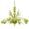 Callesverde Green Glass Chandelier