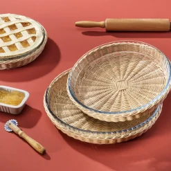 Camomilla Tarte Pan Wicker Basket Medium Basket