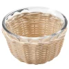 Campanula Cup with Wicker Basket
