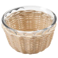 Campanula Cup with Wicker Basket