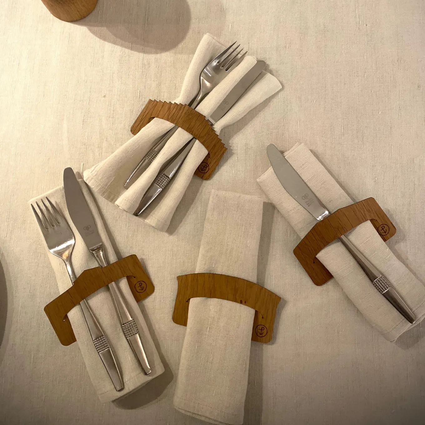 Canal Grande Set of 12 Napkin Holders by Elia Venturini