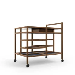 Canaletto Walnut Serving Cart by Bodil Kjær