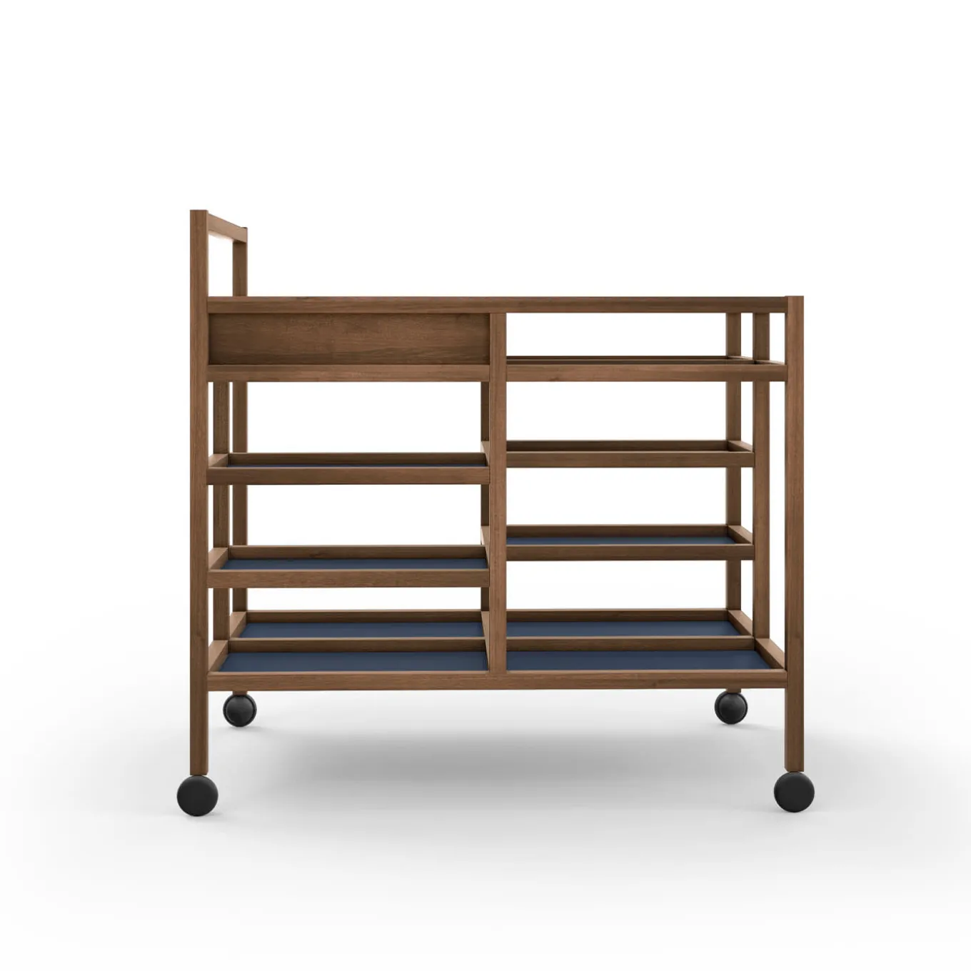 Canaletto Walnut Serving Cart by Bodil Kjær