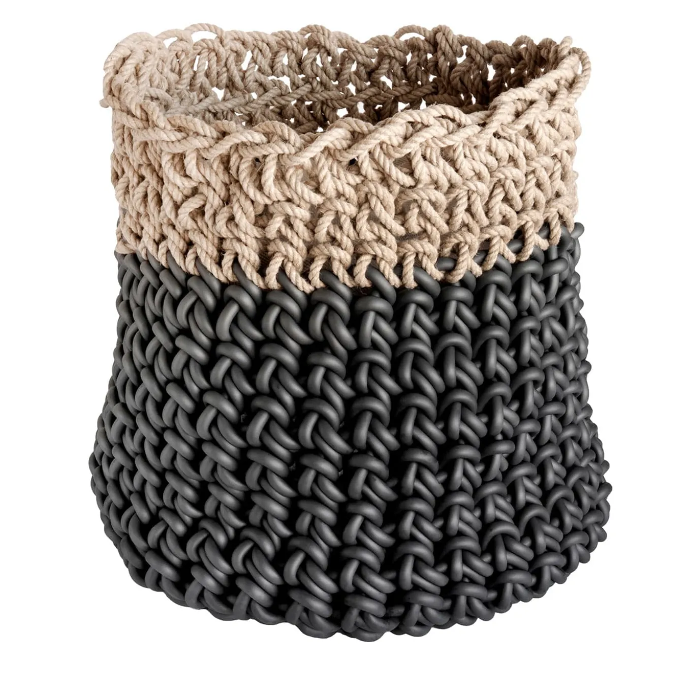 Canapa Black Basket #2 by Rosanna Contadini