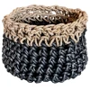 Canapa Black Basket #4 by Rosanna Contadini