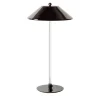 Candilee Polished Black Table Lamp by Isacco Brioschi
