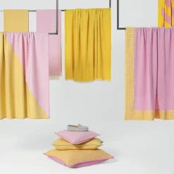 Candy Yellow and Pink Blanket