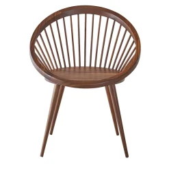 Cannaregio Chair in Canaletto Walnut Wood