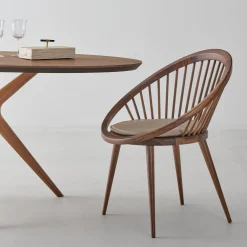 Cannaregio Chair in Canaletto Walnut Wood