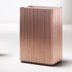 Canneto Barista Brushed Copper Bar Cabinet by Adriano Design