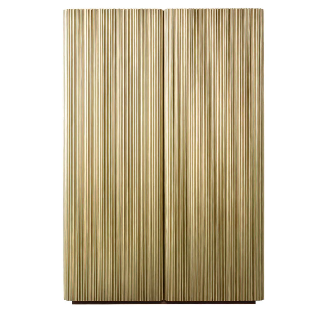 Canneto Brushed Brass Cabinet by Adriano Design