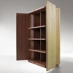 Canneto Brushed Brass Cabinet by Adriano Design