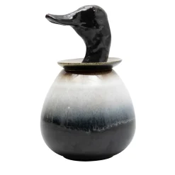 Canopo Anatra Black & White Vase #1
