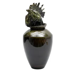 Canopo Gallo Black Vase