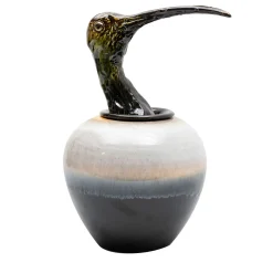 Canopo Ibis Black & White Vase