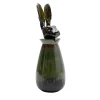 Canopo Lepre Black & Green Vase #2