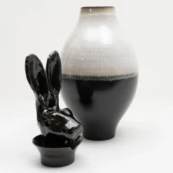 Canopo Lepre Black & White XL Vase