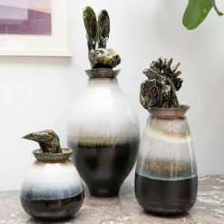 Canopo Lepre Black & White XL Vase