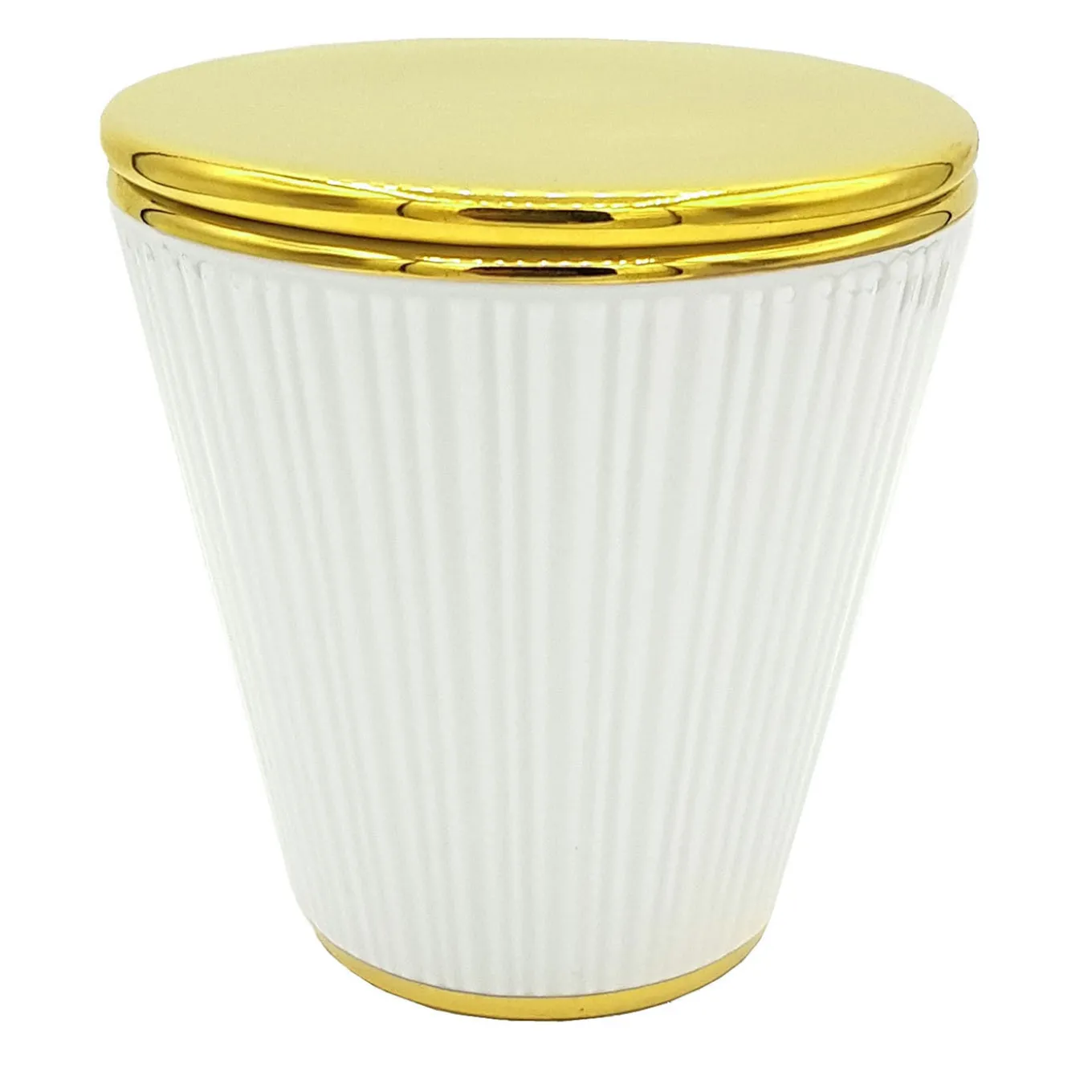 Capodimonte White Candle