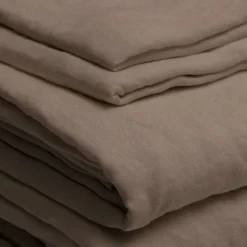 Cappuccino King-Size Bed Linen Set