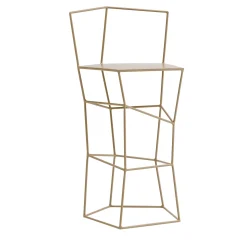 Cappuccino Stool with Backrest