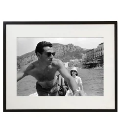 Capri Tourboat Framed Print by Nocella
