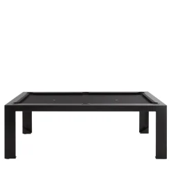 Carambola Cubista 7' Black Pool Table by Basaglia + Rota Nodari