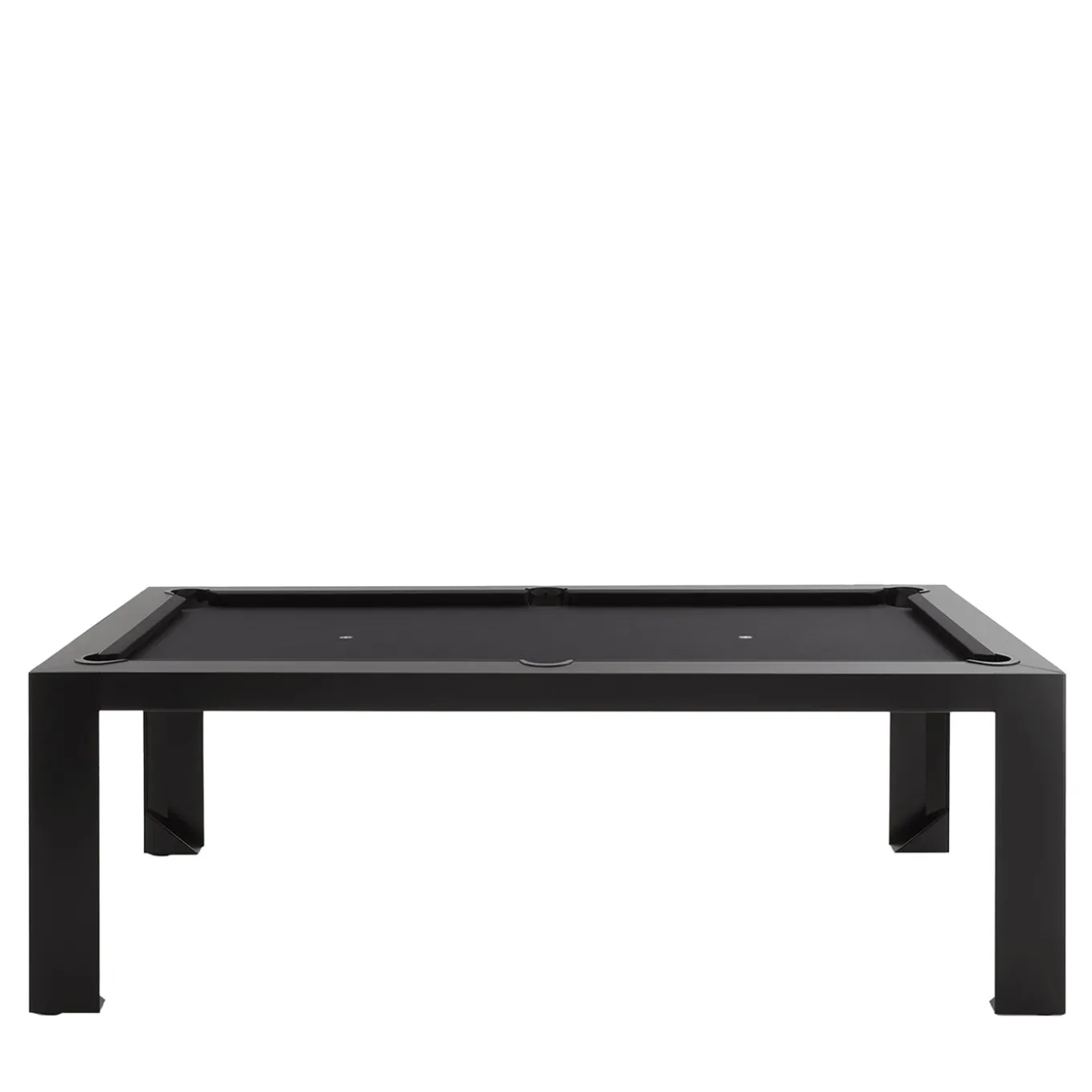 Carambola Cubista 7' Black Pool Table by Basaglia + Rota Nodari