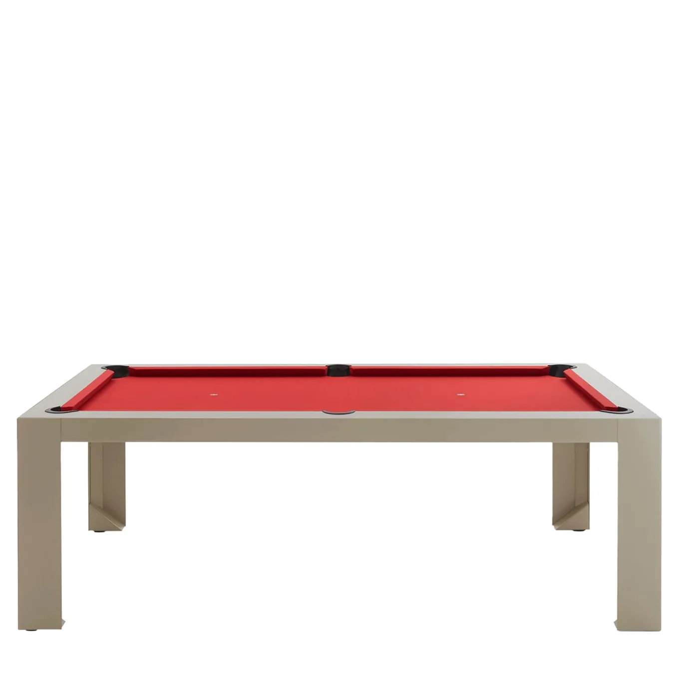 Carambola Cubista 7' Dove Gray Pool Table by Basaglia + Rota Nodari