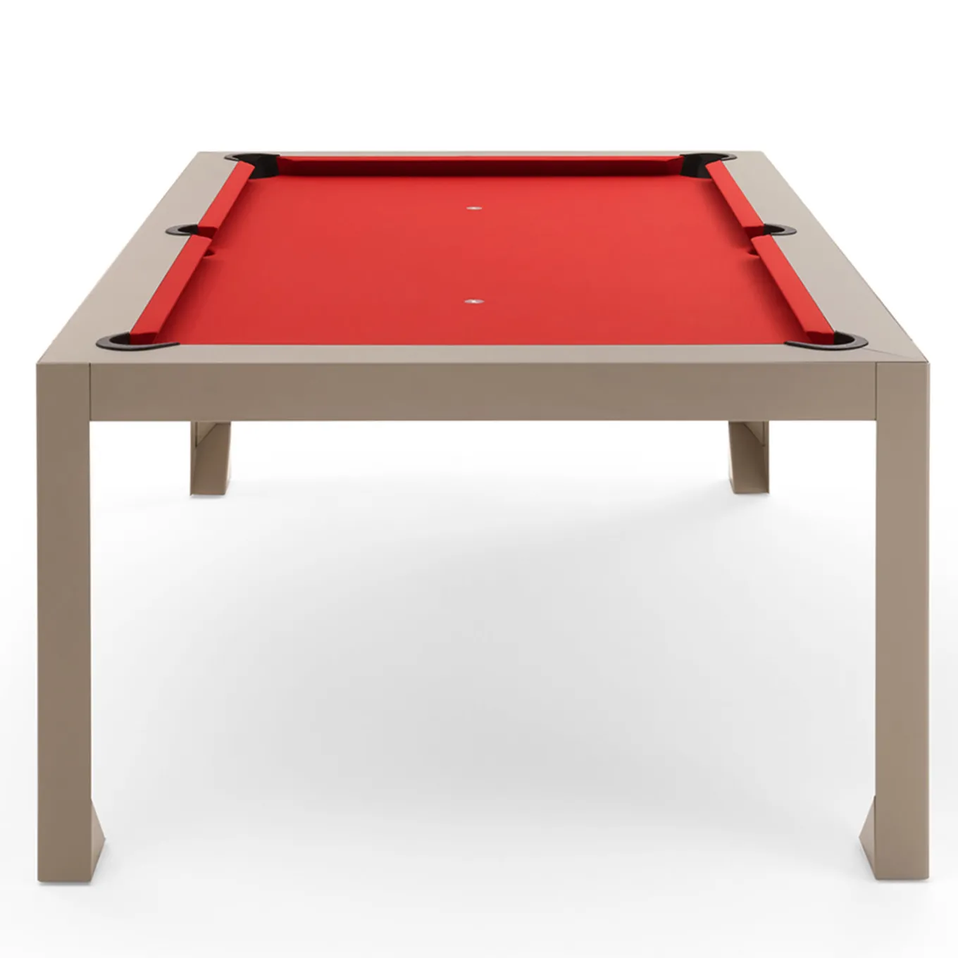 Carambola Cubista 7' Dove Gray Pool Table by Basaglia + Rota Nodari
