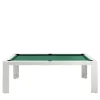 Carambola Cubista 7' White Pool Table by Basaglia + Rota Nodari