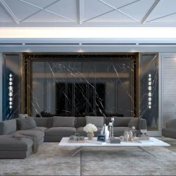 Caravaggio 8-light Crystal Clear Murano Glass Wall Sconce