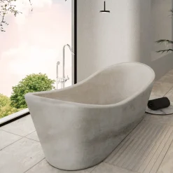 Caresi Travertine Stone Bathtub
