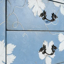 Ca'Rezzonico Parma Blue Chest of Drawers