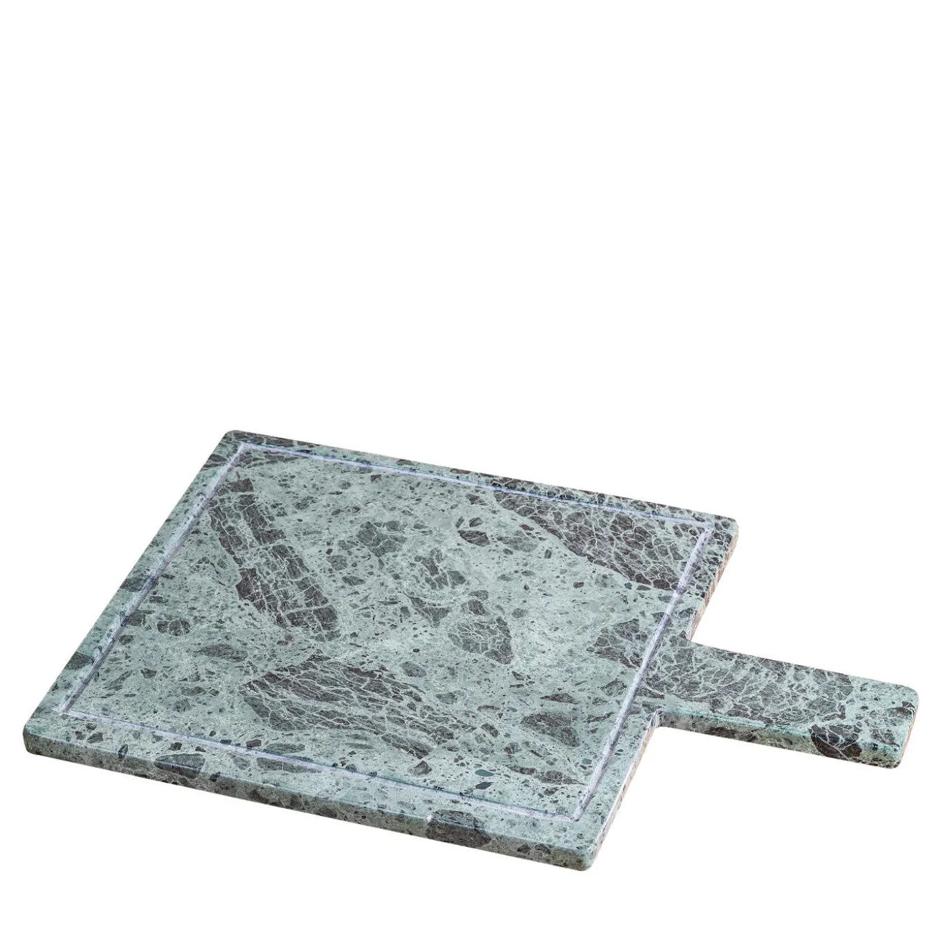 Carlo Chopping Board in Green Guatemala Marble