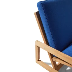 Carlotta Blue Outdoor Armchair