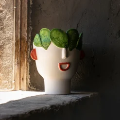Carmelina Street Vendor of Prickly Pears Head Vase