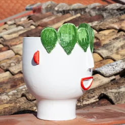 Carmelina Street Vendor of Prickly Pears Head Vase