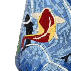 Carpe Diem Handmade Mosaic Stool By Michela Nardin