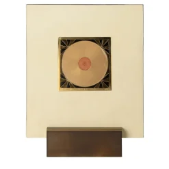 Carré Cloisonné On parchment Decorative Art Piece #17