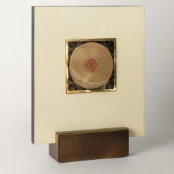 Carré Cloisonné On parchment Decorative Art Piece #17