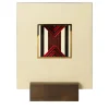 Carré Cloisonné On parchment Decorative Art Piece #18