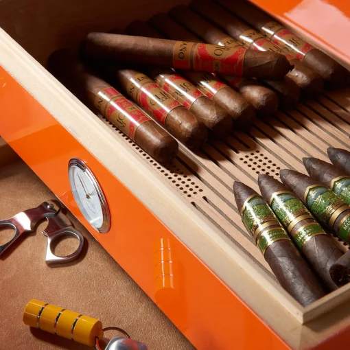Carribean-inspired Orange Humidor (Special Club Edition)