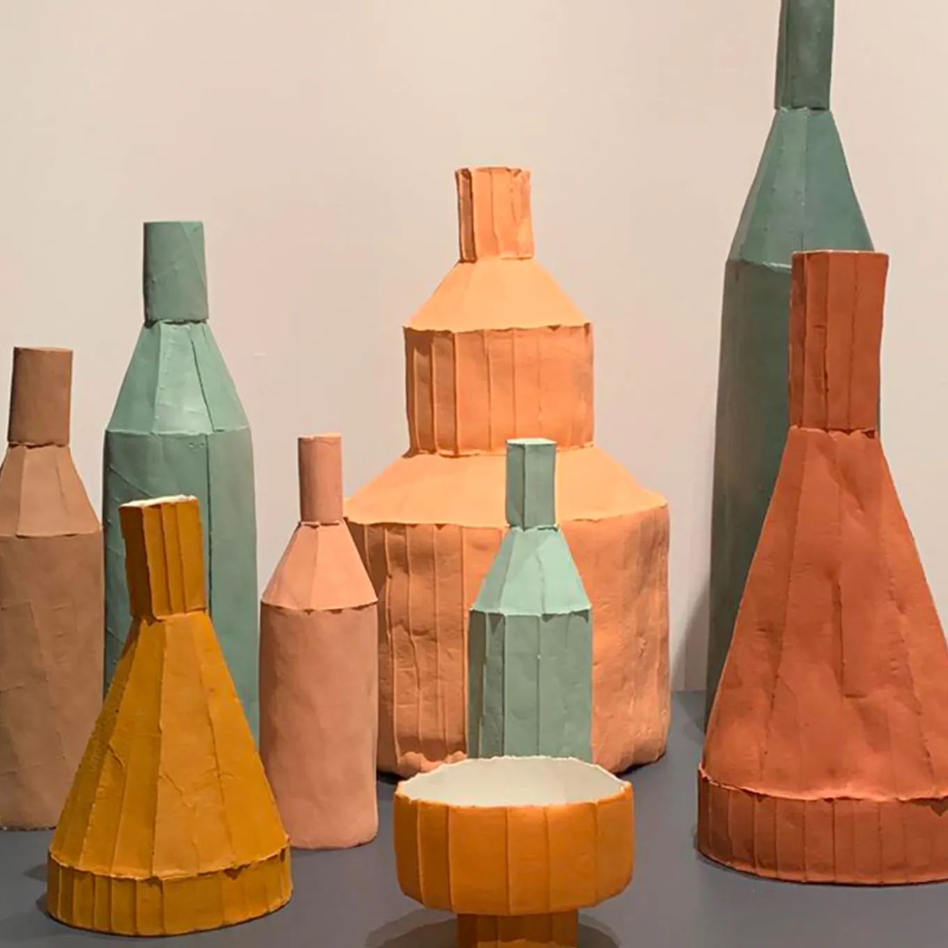 Cartoccio E8/Salmone Decorative Bottle