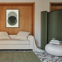 Cartoons Green Room Divider by Luigi Baroli